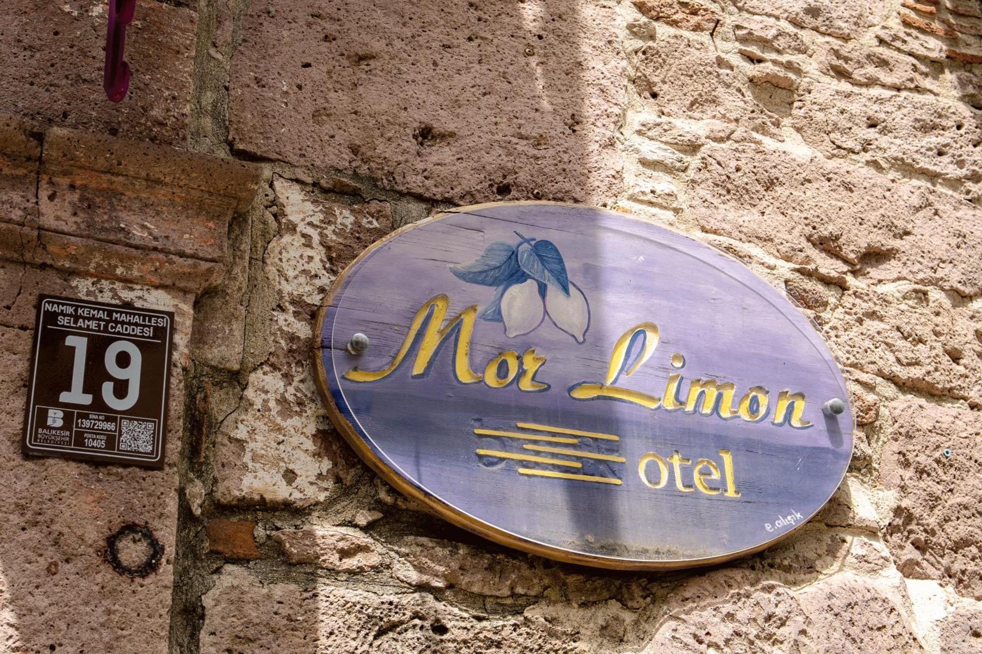 Cunda Mor Limon Otel Ayvalı Eksteriør billede